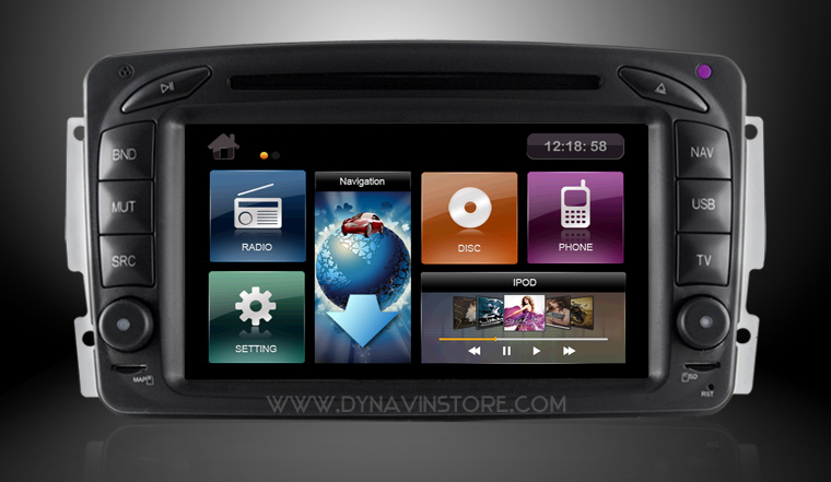 Mercedes c-class comand retrofit